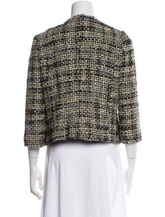 Max Mara Virgin Wool Tweed Pattern Sweater