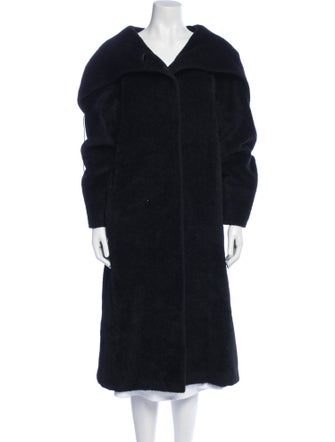 Max Mara Alpaca Faux Fur Coat