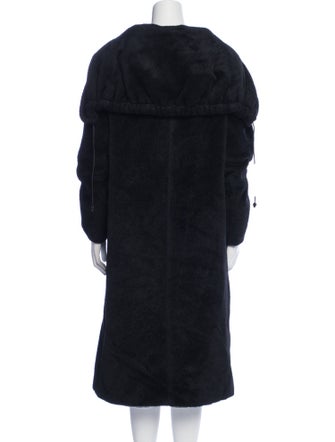 Max Mara Alpaca Faux Fur Coat