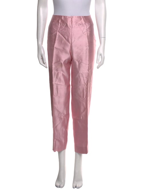 Max Mara Silk Straight Leg Pants