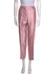 Max Mara Silk Straight Leg Pants