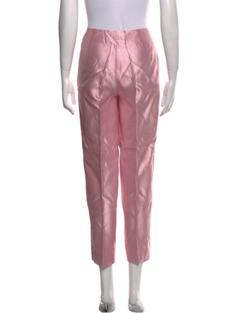 Max Mara Silk Straight Leg Pants