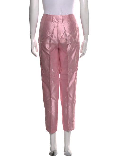 Max Mara Silk Straight Leg Pants
