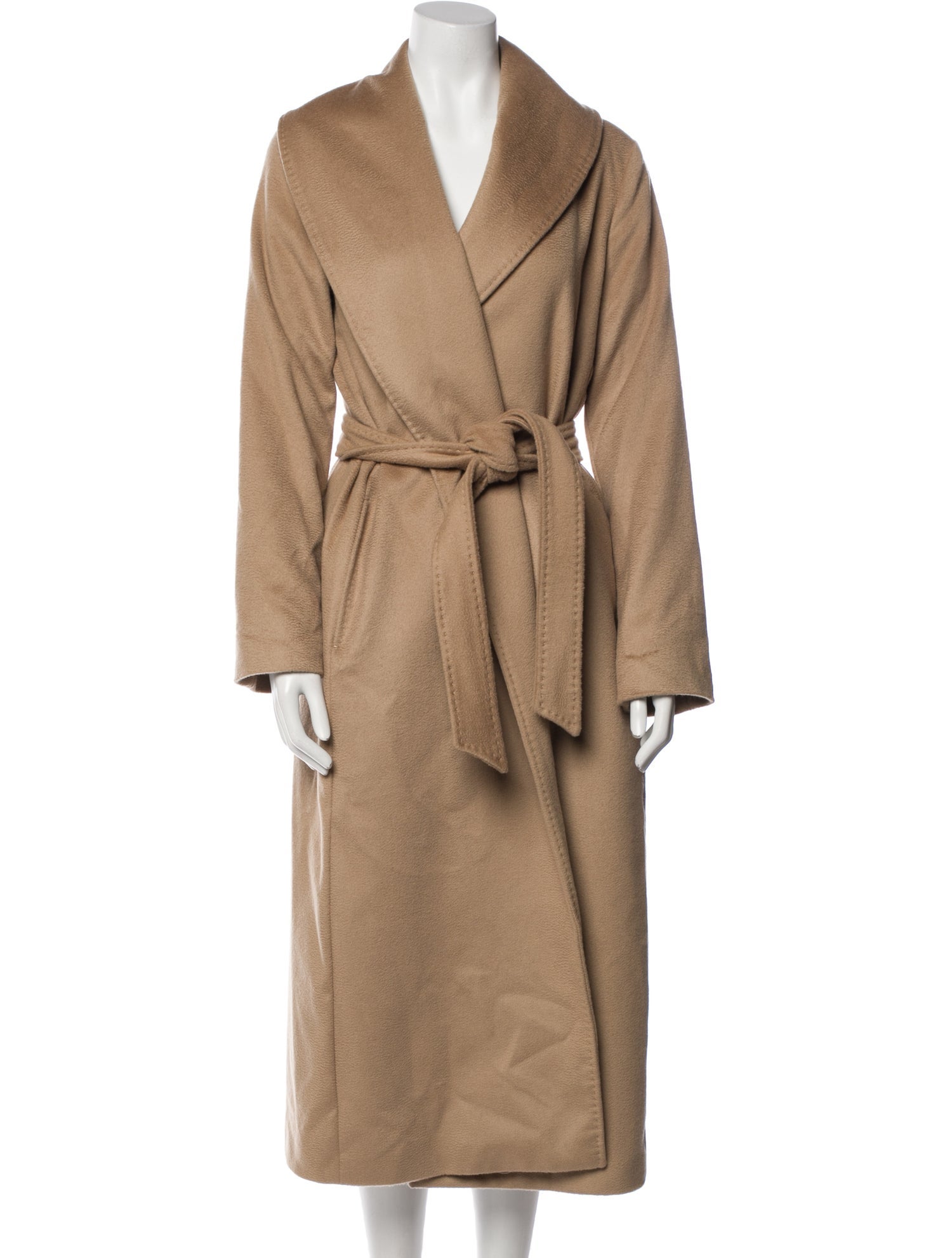 Max Mara Virgin Wool Trench Coat