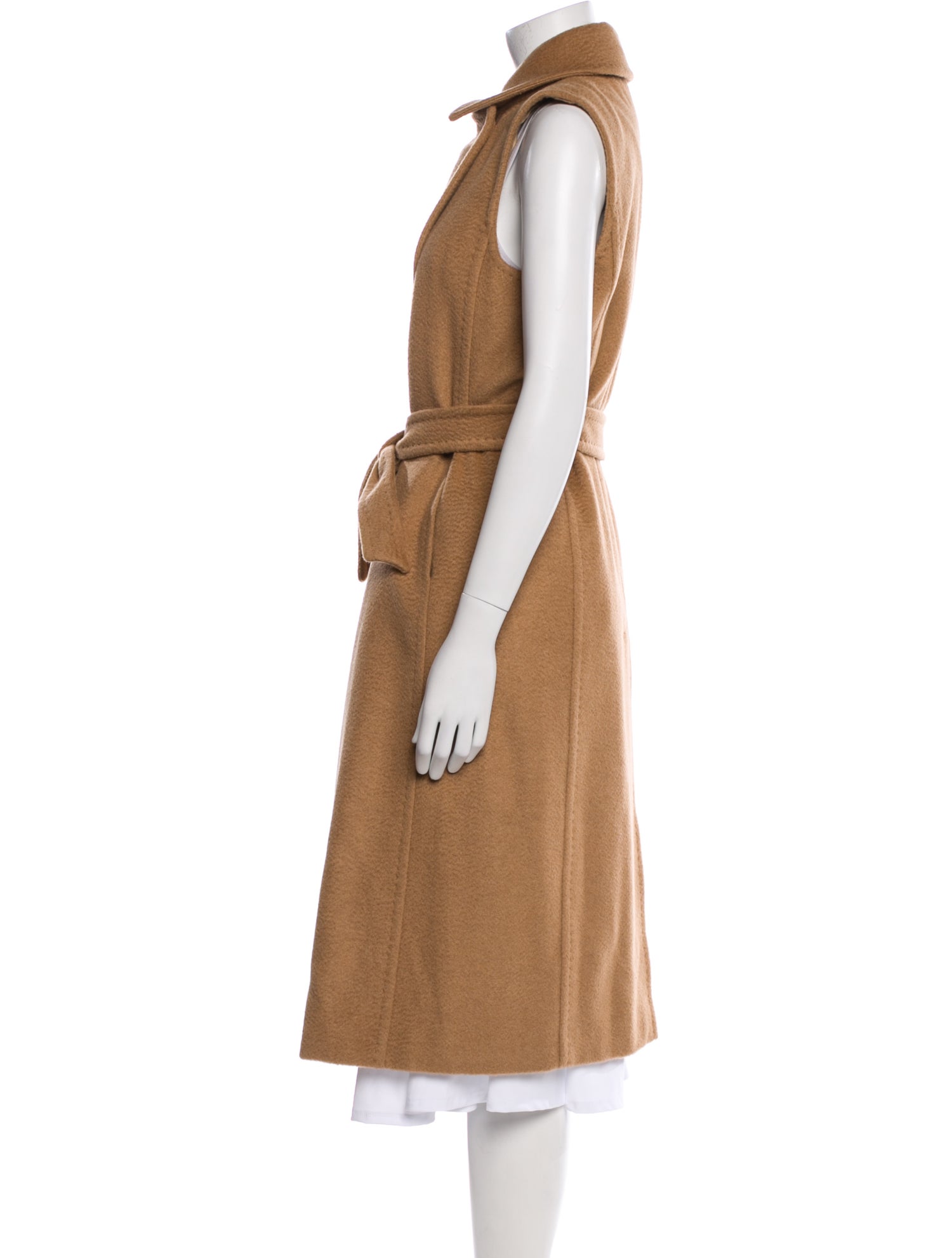 Max Mara Camel Hair Trench Coat