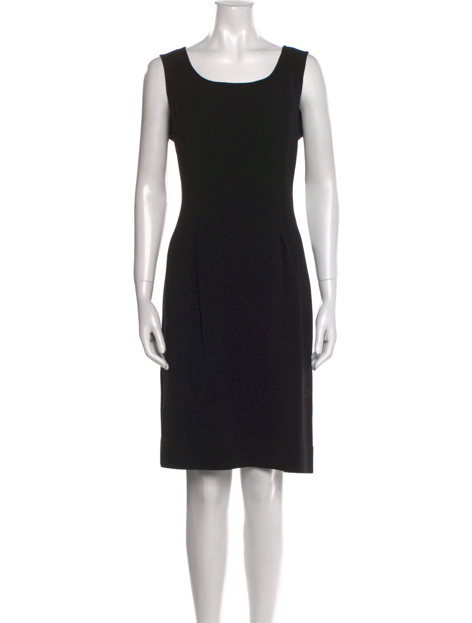 Max Mara Virgin Wool Knee-Length Dress