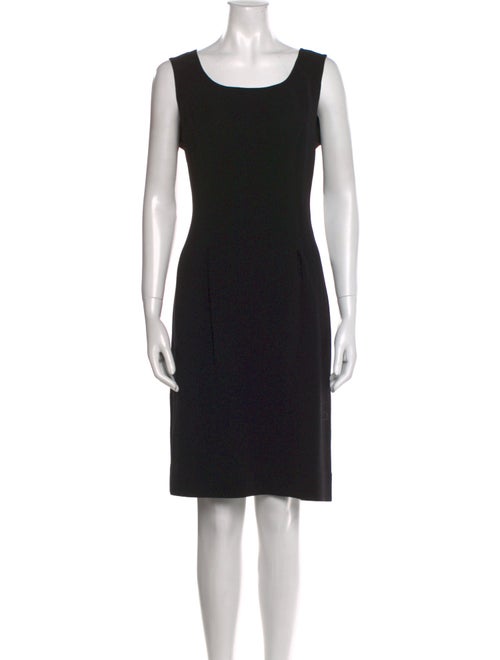 Max Mara Virgin Wool Knee-Length Dress