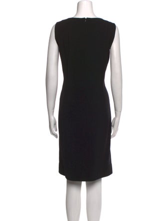 Max Mara Virgin Wool Knee-Length Dress
