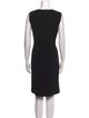 Max Mara Virgin Wool Knee-Length Dress