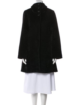 Max Mara Alpaca Faux Fur Coat