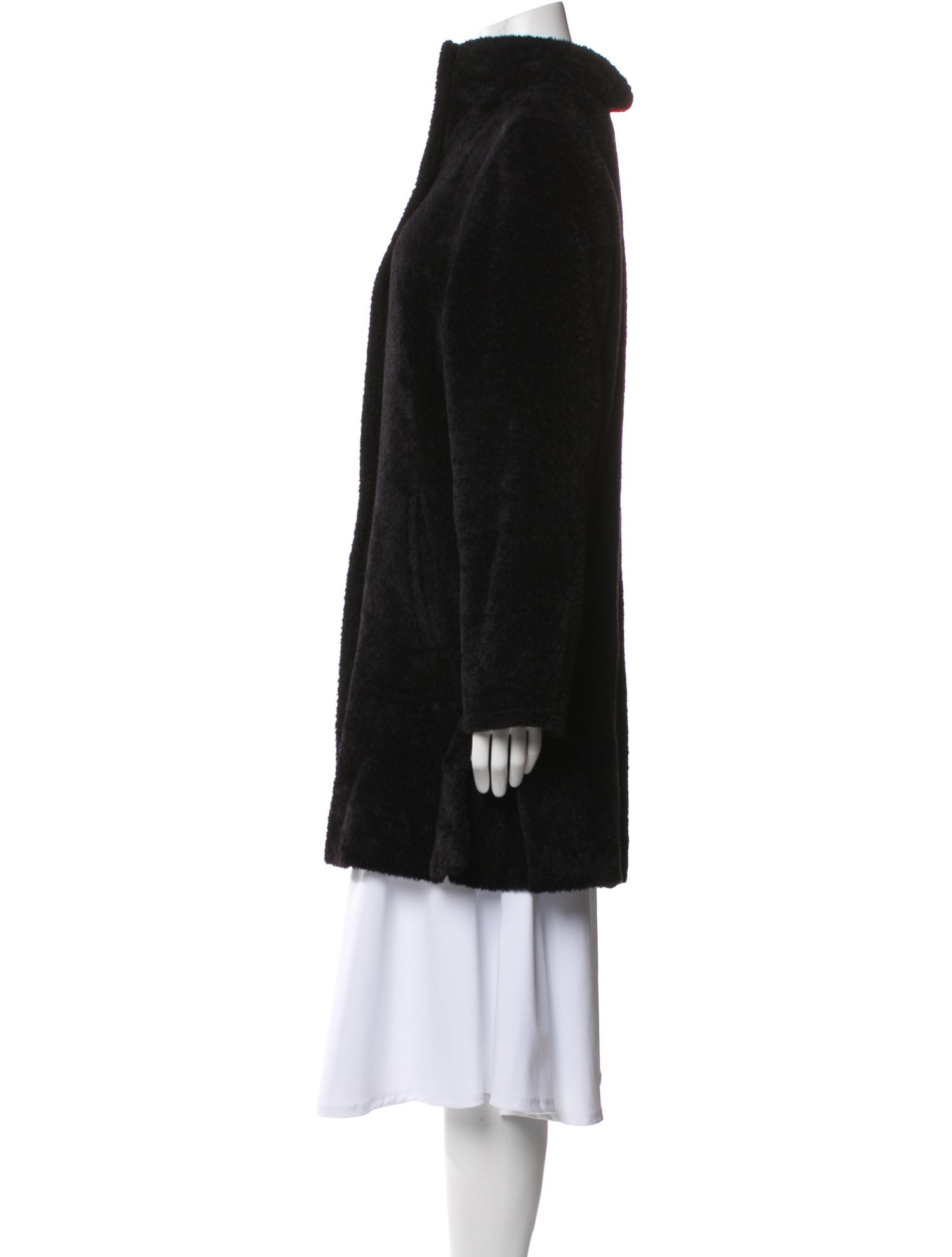 Max Mara Alpaca Faux Fur Coat