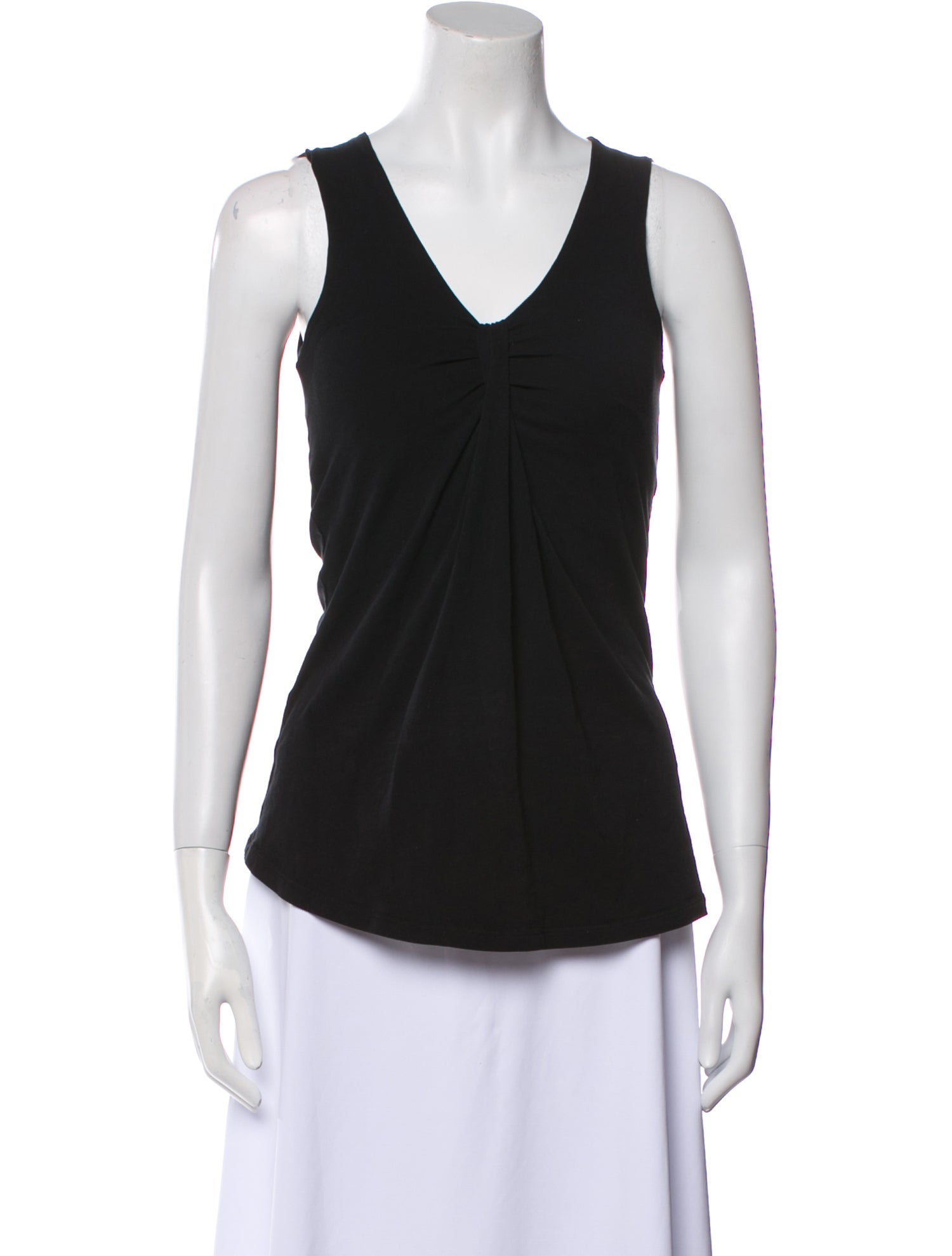 Max Mara V-Neck Sleeveless Top