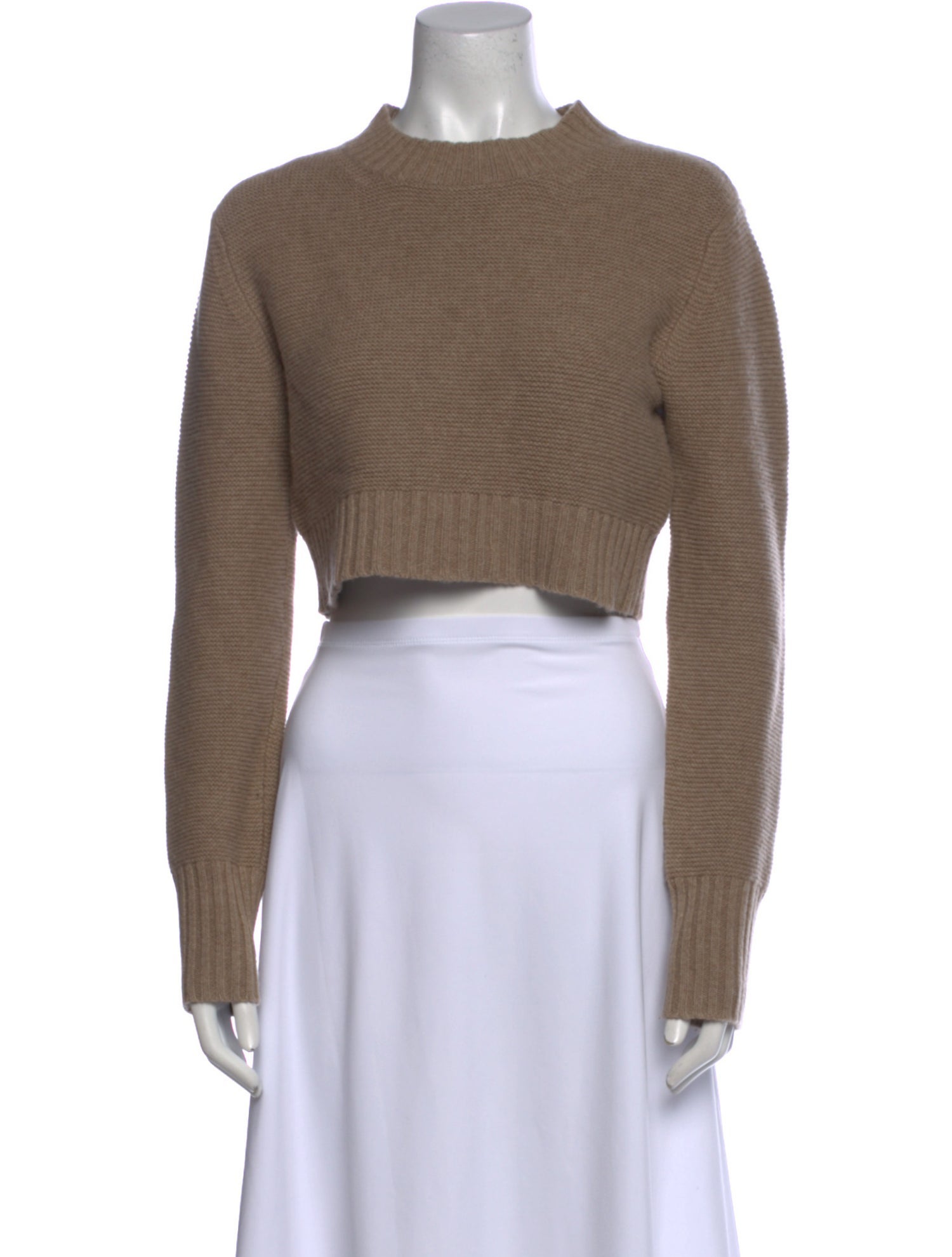 Max Mara Cashmere Mock Neck Sweater