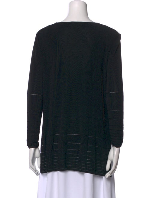 Max Mara Scoop Neck Long Sleeve Top