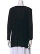 Max Mara Scoop Neck Long Sleeve Top