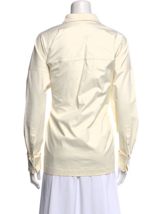 Max Mara Long Sleeve Button-Up Top