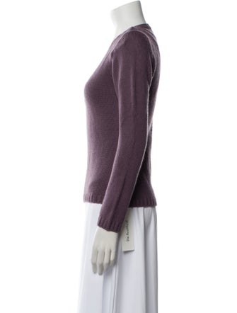 Max Mara Virgin Wool V-Neck Sweater