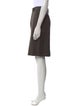 Max Mara Pleated Accents Knee-Length Skirt