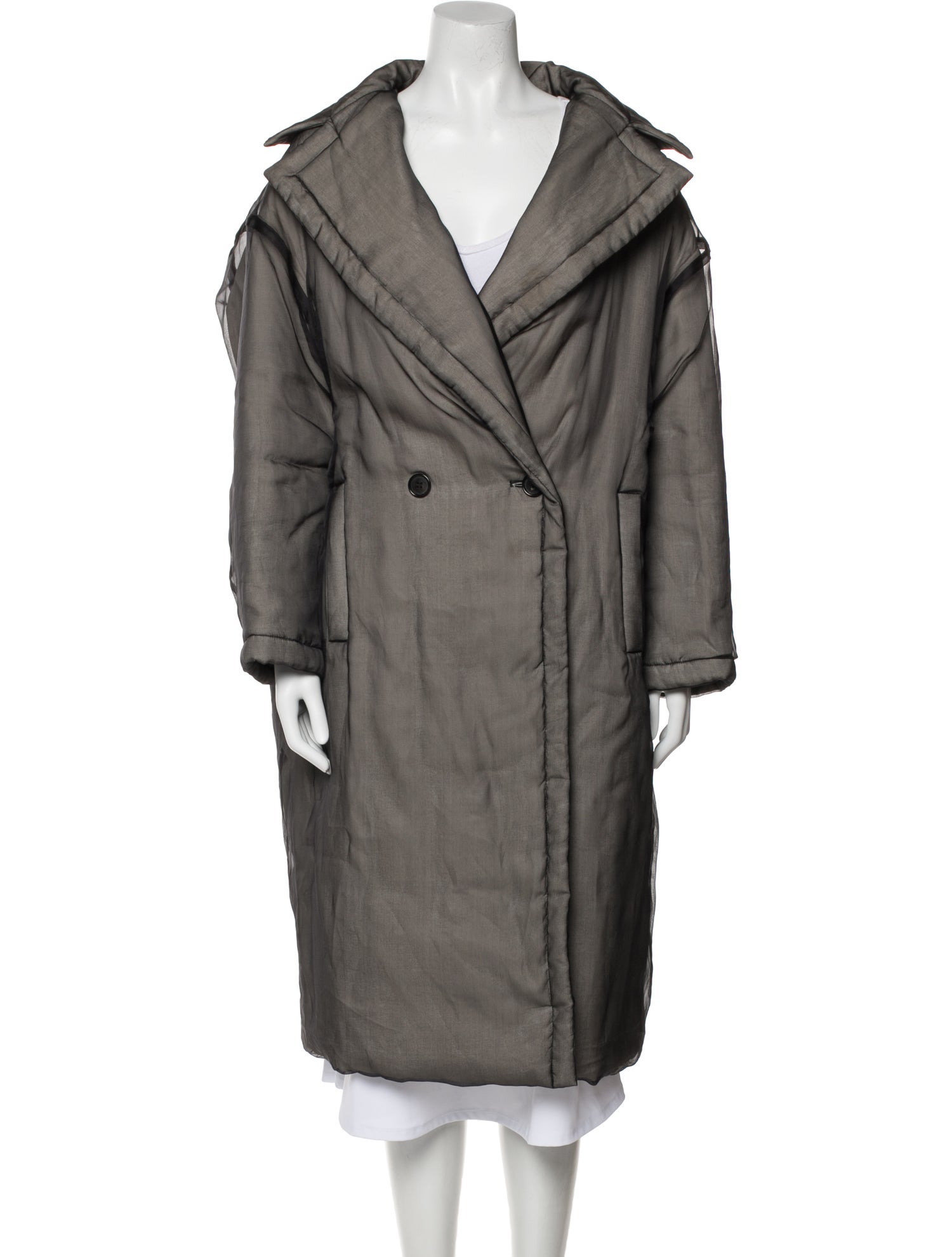 Max Mara Silk Trench Coat