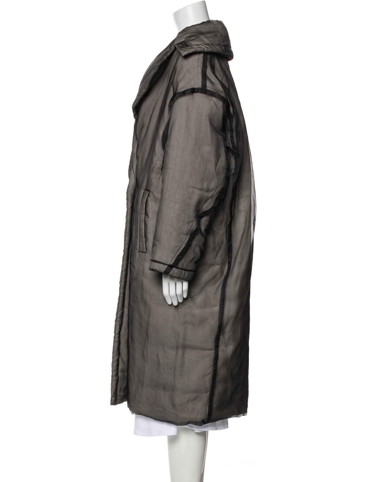 Max Mara Silk Trench Coat