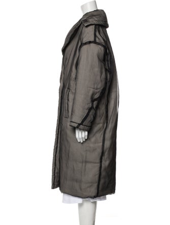 Max Mara Silk Trench Coat