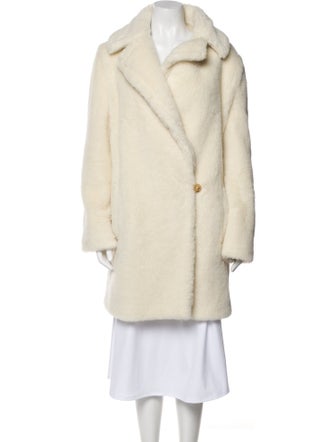 Max Mara Alpaca Faux Fur Coat