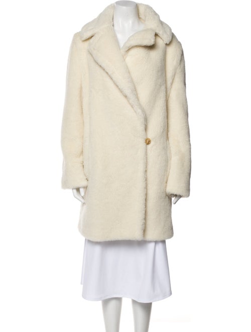 Max Mara Alpaca Faux Fur Coat