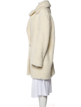 Max Mara Alpaca Faux Fur Coat