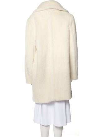 Max Mara Alpaca Faux Fur Coat