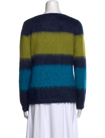 Max Mara Mohair Striped Sweater