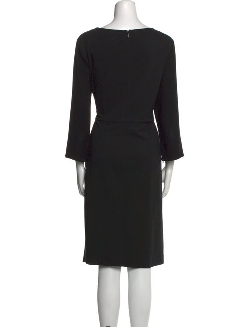 Max Mara Cowl Neck Knee-Length Dress