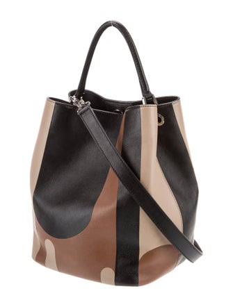 Max Mara Leather Bucket Bag