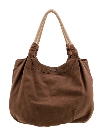 Max Mara Canvas Hobo