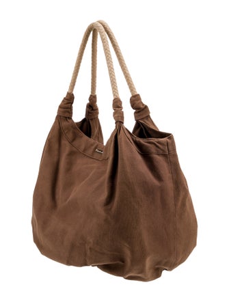 Max Mara Canvas Hobo