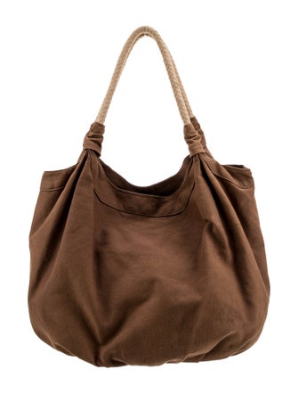 Max Mara Canvas Hobo