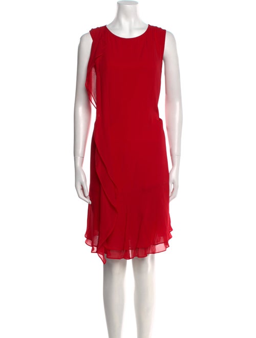Max Mara Silk Knee-Length Dress