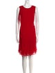 Max Mara Silk Knee-Length Dress