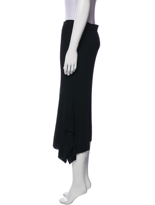 Max Mara Pleated Accents Midi Length Skirt