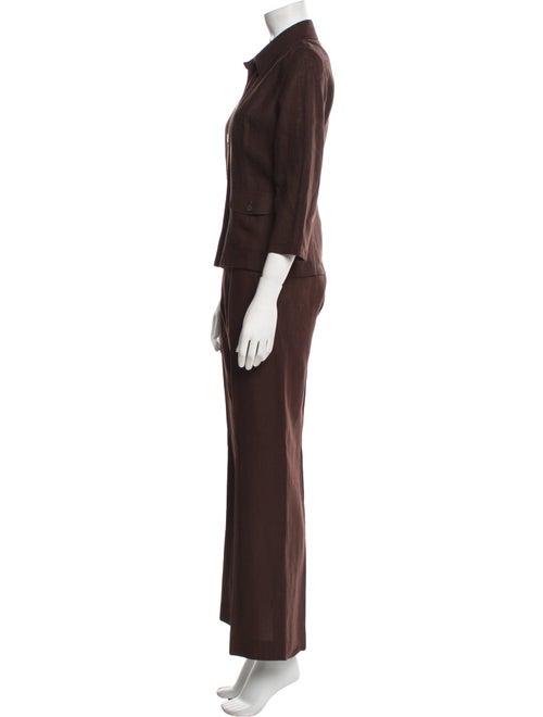 Max Mara Linen Pant Set