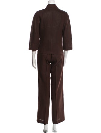 Max Mara Linen Pant Set