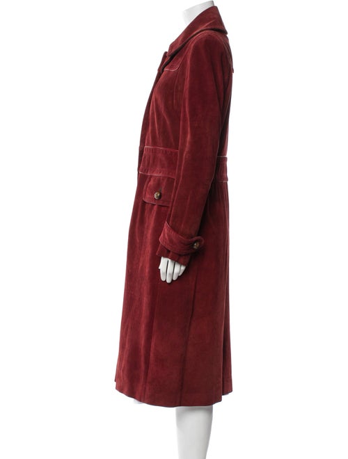 Max Mara Leather Trench Coat