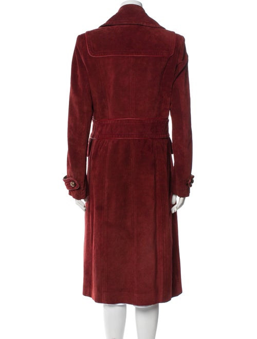 Max Mara Leather Trench Coat