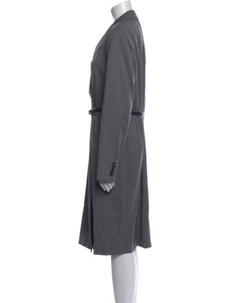 Max Mara Virgin Wool Midi Length Dress