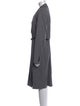 Max Mara Virgin Wool Midi Length Dress