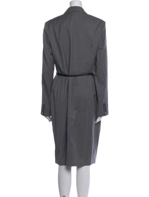 Max Mara Virgin Wool Midi Length Dress