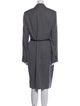 Max Mara Virgin Wool Midi Length Dress