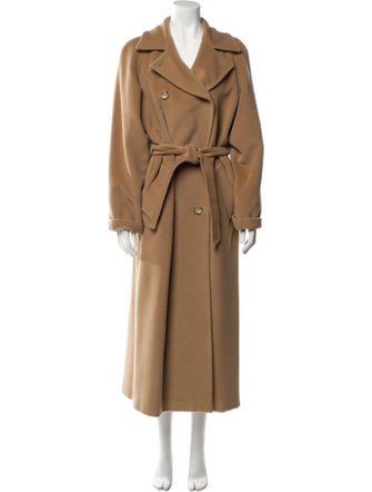 Max Mara Virgin Wool Trench Coat