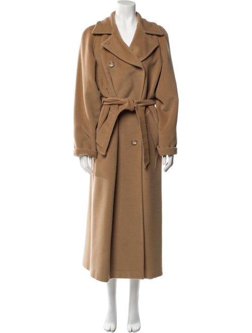 Max Mara Virgin Wool Trench Coat