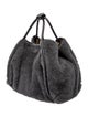 Max Mara Faux Fur Evening Bag