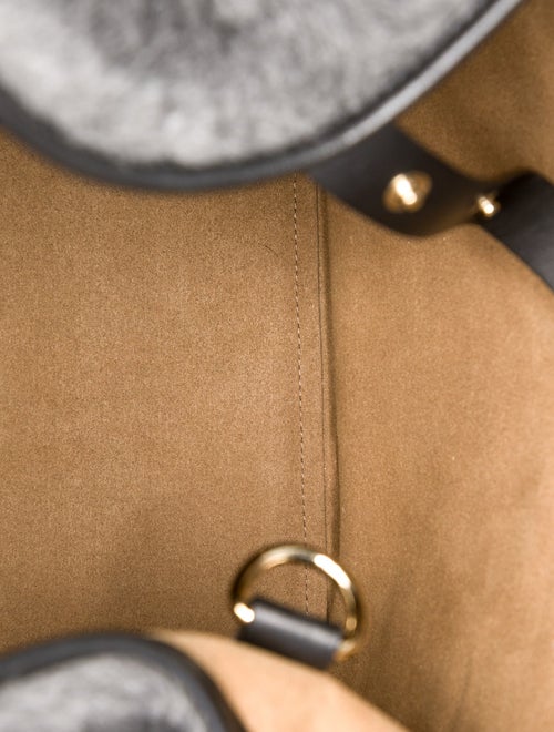 Max Mara Faux Fur Evening Bag